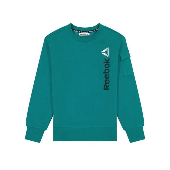 Boy's Reebok Athletic Fleece Crewneck Sweatshirt Size XL - Picture 5 of 11